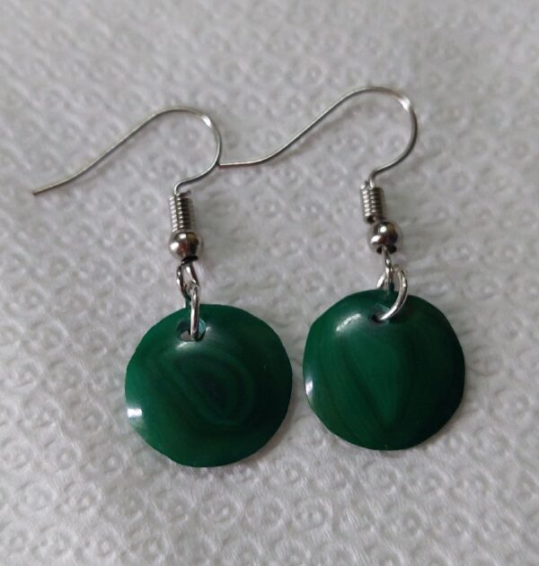 Malachite Earrings