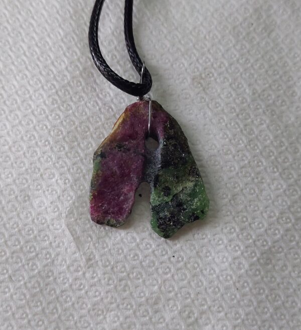 Ruby in Zoisite Pendant